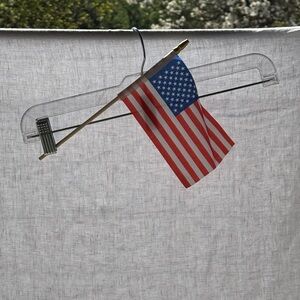 Mini American Flag on Wooden Stick - Red, White & Blue